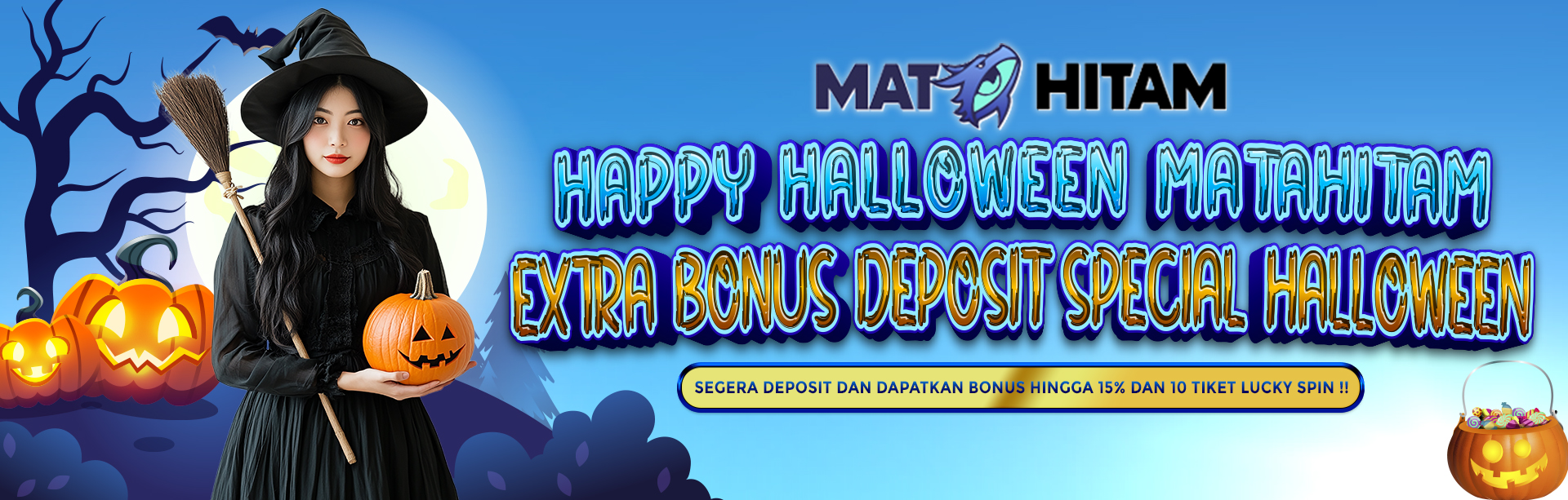 HAPPY HALLOWEEN MATAHITAM