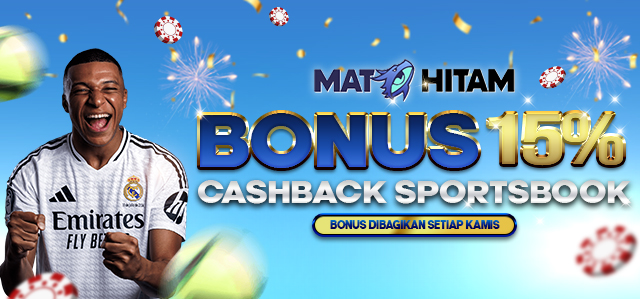 BONUS CASHBACK MINGGUAN SPORTSBOOK UP TO 15%