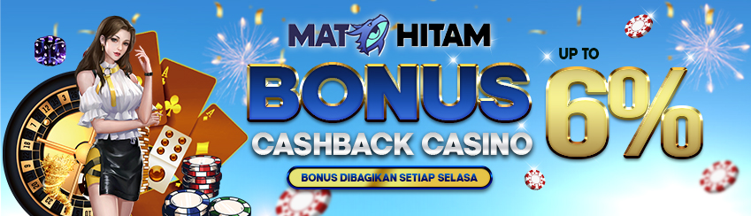 BONUS CASHBACK CASINO UP TO 6%